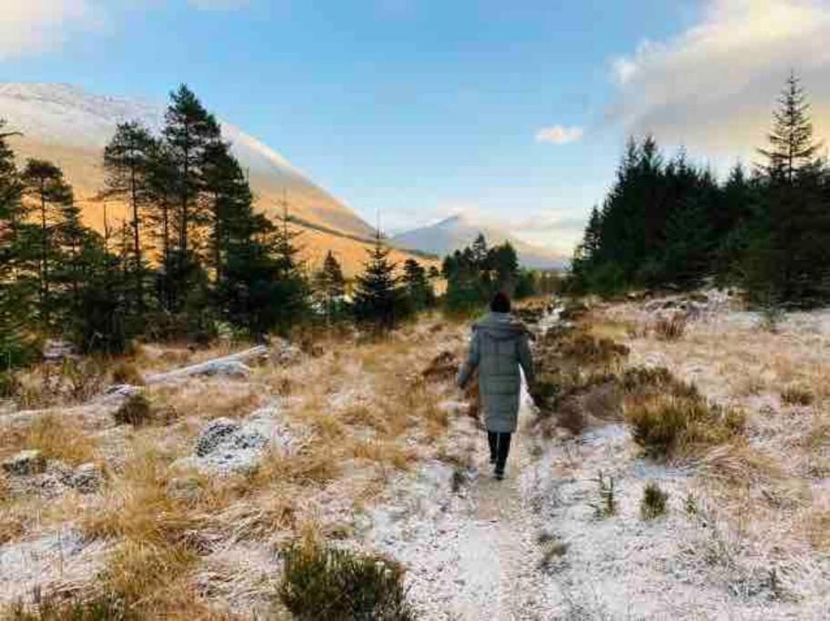Scottish Highland Tyndrum Upper Station Holiday home Crianlarich